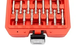 Kit extrator perfis danificados TORX/HEX 19 peças Kroftools 3074