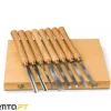 Kit 8 ferramentas de tornear madeira Holzstar 5931011