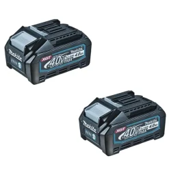 Kit Fonte Alimentação 40Vmax 2.5Ah Baterias e Carregador Makita 191J39-5