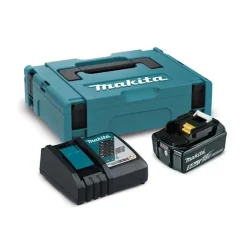 Kit Fonte Alimentação 1X5AH + DC18RC + MAKPAC Makita 1986245