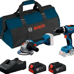 Kit GSB 18V-65 + GWS 18V-8 Professional Bosch 0615A5008Z