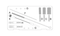Kit Limpeza de Injetores Universal Kroftools 4405