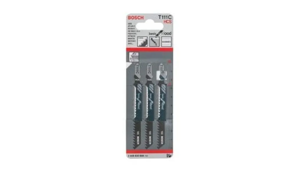 Kit 3 Lâminas T 111 C Basic for Wood Bosch 2608630808