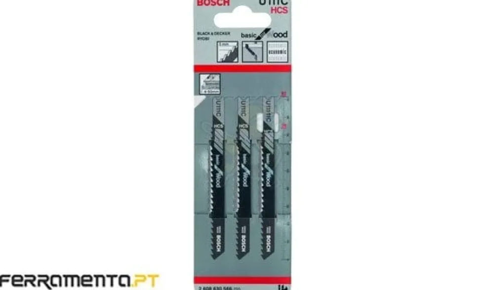 Kit 3 Lâminas U 111 C Basic for Wood Bosch 2608630566