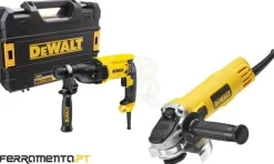 Kit Martelo Combinado 2.6J + Mini-Rebarbadora DeWalt CPROF563