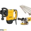 Kit Martelo Demolidor 6Kg + Mini-Rebarbadora DeWalt CPROF623