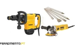 Kit Martelo Demolidor 6Kg + Mini-Rebarbadora DeWalt CPROF623
