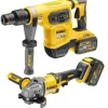 Kit Martelo Eletropneumático 5Kg + Rebarbadora 54V DeWalt CPROF400