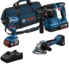 Kit 3 Máquinas GSR 18V-55 + GWS 18V-7 + GBH 18V-22 Bosch 0615A5007L