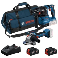 Kit 2 Máquinas GWS 18V-8 + GBH 18V-22 Bosch 0615V0003C
