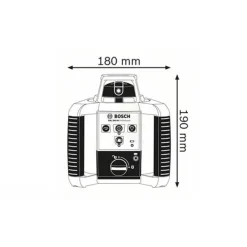 Kit Nível Giratório 300m Bosch GRL 300 HV Professional Promo