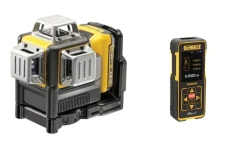 Kit Nível Laser Verde 3x 360º + Medidor Laser 50M DW03050-XJ DeWalt CPROF535
