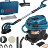 Kit Pladir Lixadora de Paredes GTR 55-225 + Aspirador GAS 35 M AFC Bosch