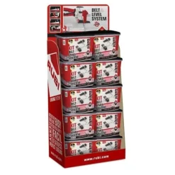 Kit p/ Nivelamento de Cerâmicas Delta Level System 2mm Pal Box (20 Un.) Rubi 3919