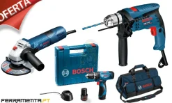 Kit Promocional 3 Máquinas Bosch