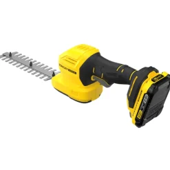 Kit Tesoura Corta-Relvas + Corta-Sebes V20 Li-Ion STCSS20D1-QW