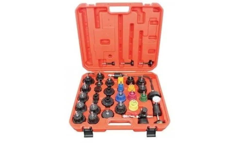 Kit Teste de Sistemas de Refrigeração 33 Pcs Kroftools 2516