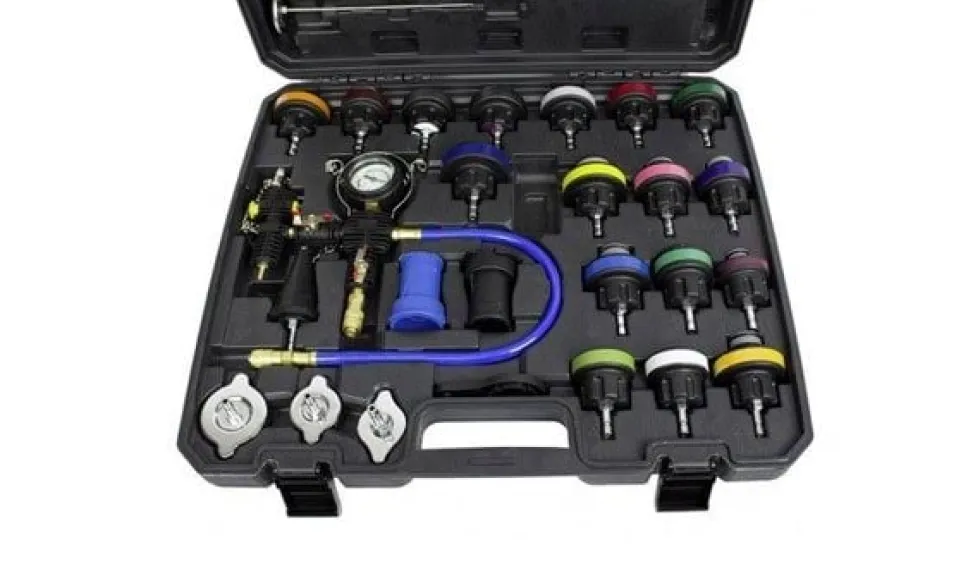 Kit Teste de Sistemas de Refrigeração 28 Pcs Kroftools 2514