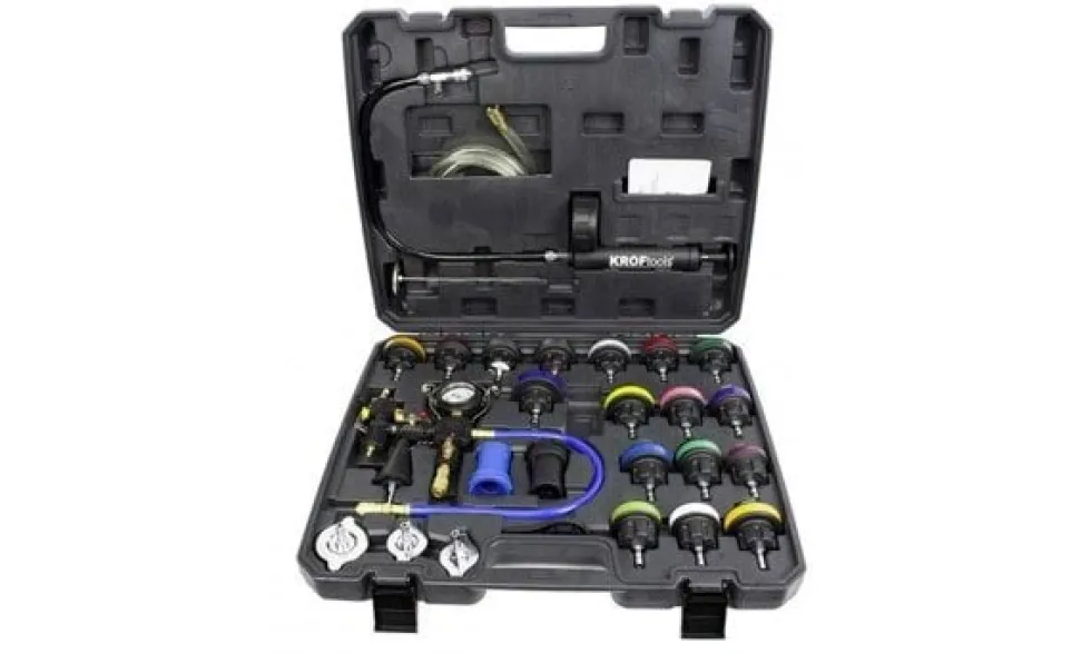 Kit Teste de Sistemas de Refrigeração 28 Pcs Kroftools 2514