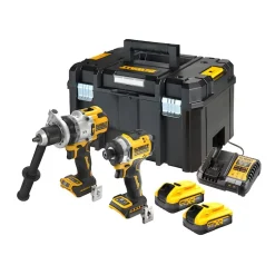 KIT XR 18V Berbequim DCD1007 + Aparafusador DCF860 DeWalt DCK2200H2T-QW