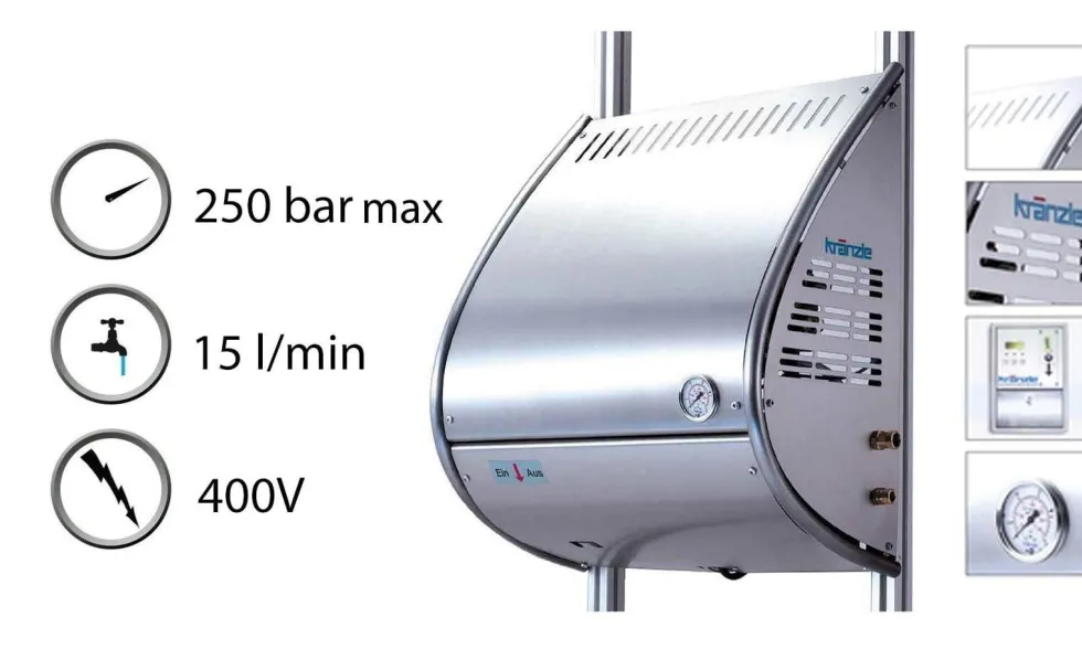 Kranzle W15/220 Alta Pressão c/ Controlador de Débito