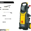 Lavadora de Alta Pressão 2100W 145 Bar + KIT Stanley SXPW21HPE