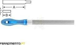 Lima de Meia-Cana Murça 8" Pferd PF 1152 200 H2