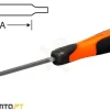 Lima Quadrada 10" com Cabo Bastarda Bahco 1-160-10-1-2