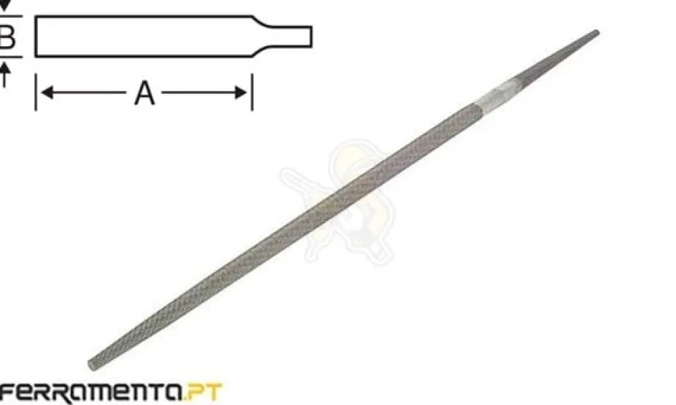 Lima Redonda 6" Bastarda S/Cabo Bahco 1-230-06-1-0