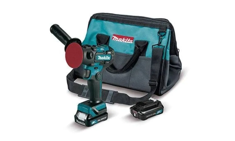 Lixadeira e polidora BL 12Vmax 2,0 Ah CXT 75mm Makita PV301DSAE