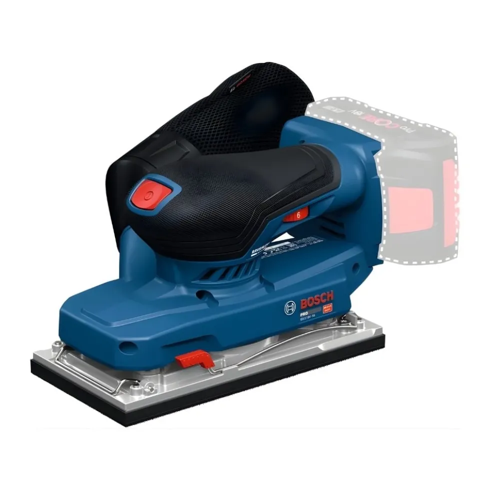 Lixadeira Excêntrica GSS 18V-18 Bosch 06019R7001