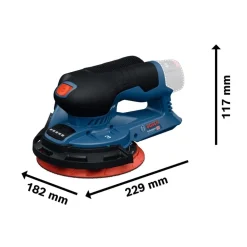 Lixadeira excêntrica sem fio GEX 12V-150-3 Bosch 0601373300