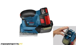Lixadeira Orbital 18V Bosch GSS 18V-10 Professional 06019D0200