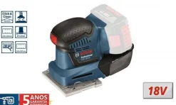 Lixadeira Orbital 18V Bosch GSS 18V-10 Professional 06019D0200