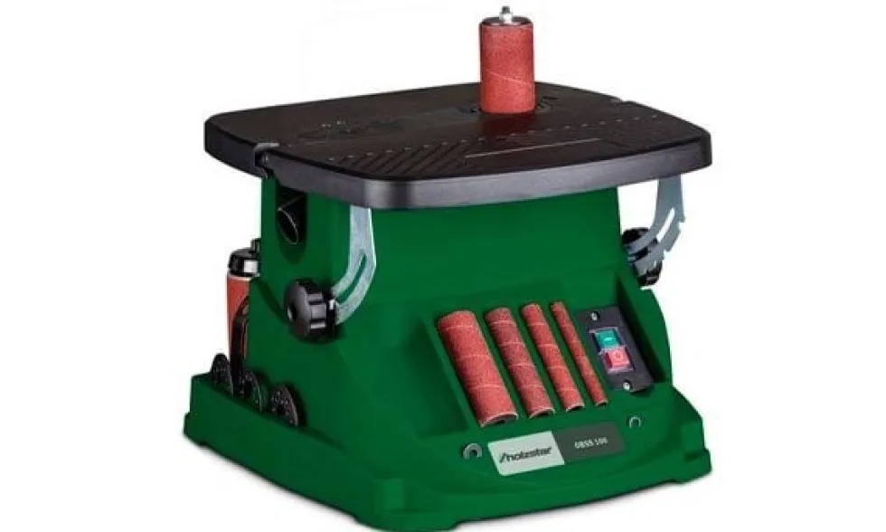 Lixadora de Veio e Cinta Oscilante OBSS 100 Holzstar 5903501