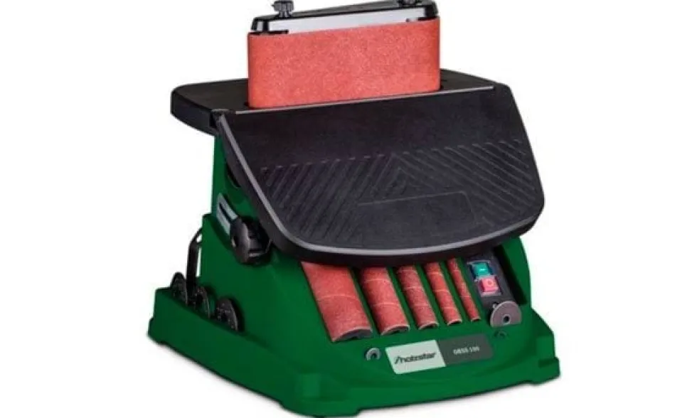 Lixadora de Veio e Cinta Oscilante OBSS 100 Holzstar 5903501
