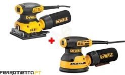 Lixadora DWE6411 + Lixadora DWE6423 Dewalt CPROF263