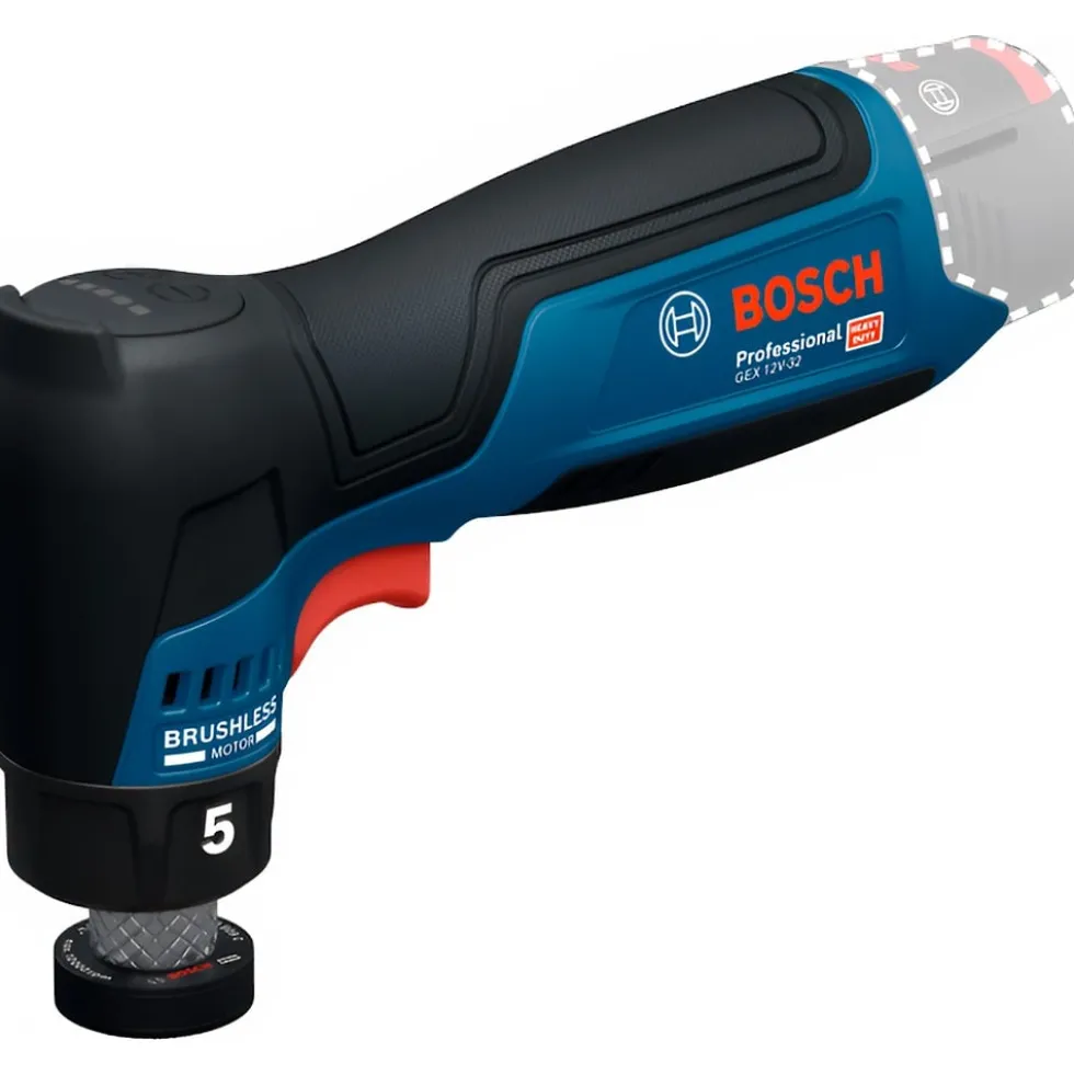 Lixadora Excêntrica sem fio GEX 12V-32 Bosch 0.601.9L2003