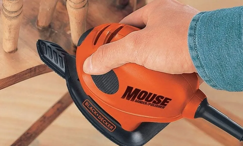 Lixadora Orbital "Mouse" com 15 Ace. Black & Decker BEW230BC-QS