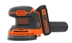 Lixadora Rotorbital 18V 1.5Ah Lítio Black & Decker BDCROS18