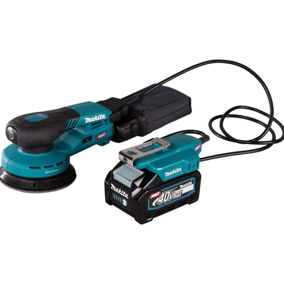 Lixadora Rotorbital XGT 40Vmax 125mm Makita BO003CGZ