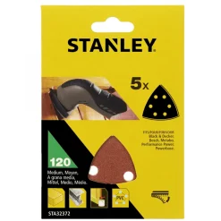 Lixas de Detalhes 93x93mm G120 Stanley STA32372-XJ