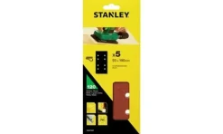 Lixas de Velcro Perfuradas 93x190mm G120 Stanley STA31587-XJ