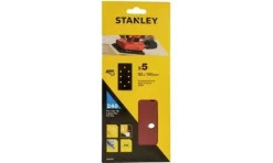 Lixas de Velcro Perfuradas 93x190mm G80-240 Stanley