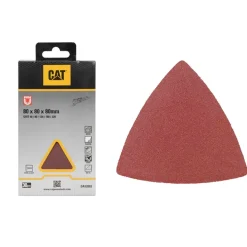 Lixas Triangular 80x80x80mm 30pcs CAT DA12003