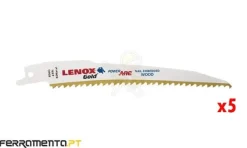 Lâmina p/ serra de sabre 5Un 155MM 656G LENOX 21060656G