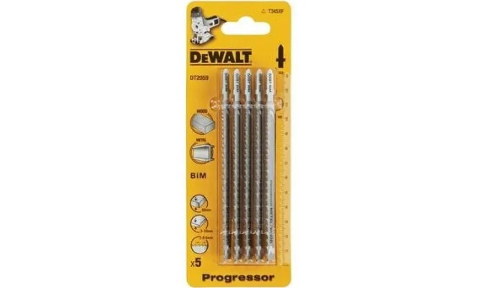 Lâminas De Serra Vertical Bi-Metálica 132 mm Dewalt DT2059-QZ