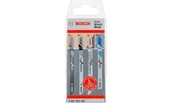 Lâminas de Serra Vertical P/ Madeira e Metal 15un Bosch 2607011437