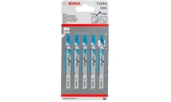 Lâminas de Serra Vertical T118 A p/ Metal - 5pcs Bosch 2608631013