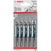 Lâminas de Serra Vertical T111 C p/ Madeira - 5pcs Bosch 2608630033